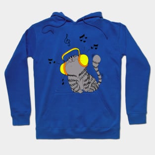 Music Cat Hoodie